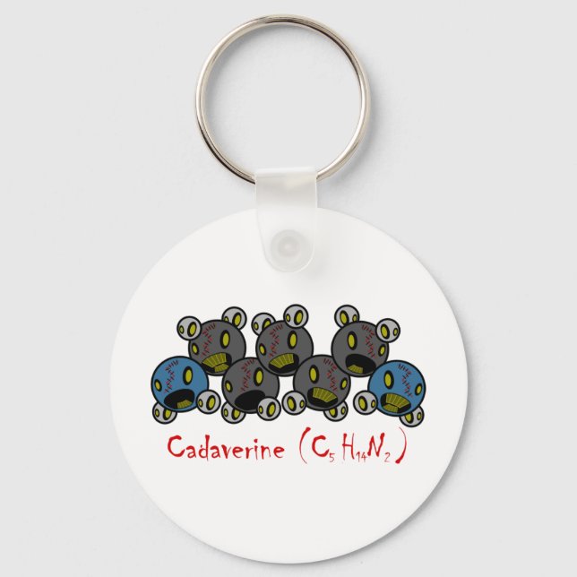 Cadaverin-Schlüsselanhänger Schlüsselanhänger (Vorderseite)