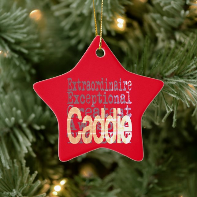 Caddie Extraordinaire Keramik Ornament (Baum)