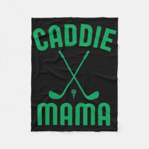 Caddie Mama Golf Club Cool Golfspielen Niedliche G Fleecedecke