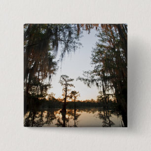 Caddo Lake at sunrise Button