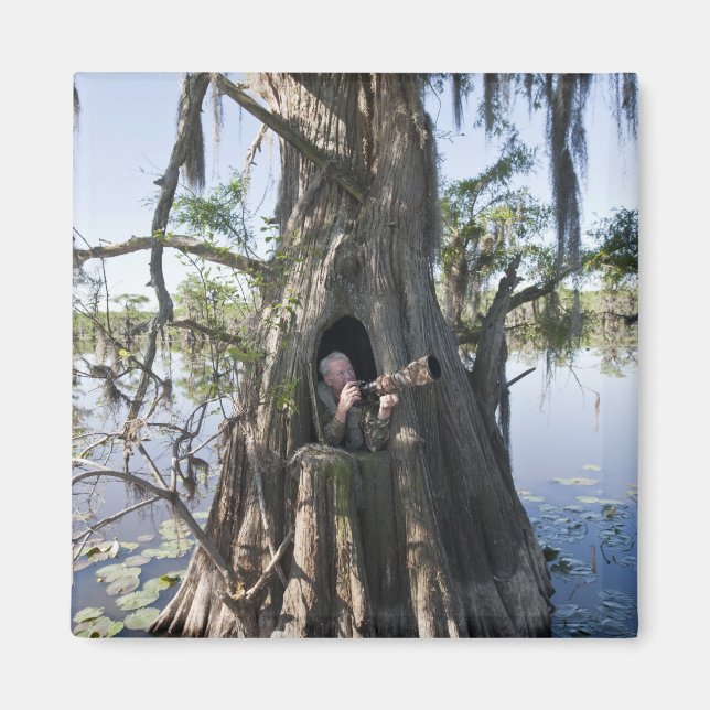 Caddo Lake, hunting blind Magnet (Vorne)