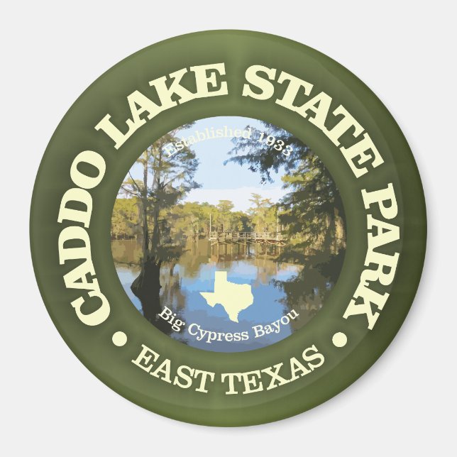 Caddo Lake SP Magnet (Vorne)