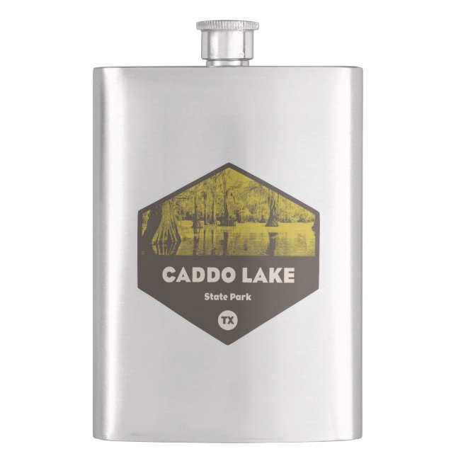 Caddo Lake Staat Park Texas Flachmann (Vorderseite)