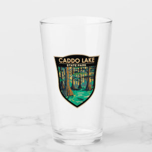 Caddo Lake Staat Park Texas Vintag Glas