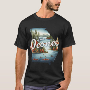 Caddo Lake Texas Bayou - Zypressenbäume & Sumpf Re T-Shirt
