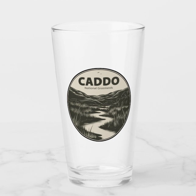 Caddo National Grasslands Texas Stream Glas (Vorderseite)