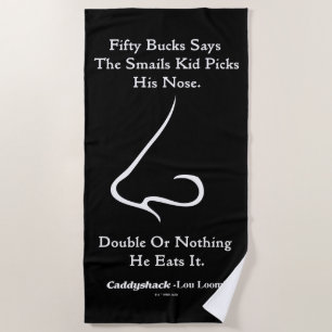 Caddyshack   50 Bucks Says Strandtuch