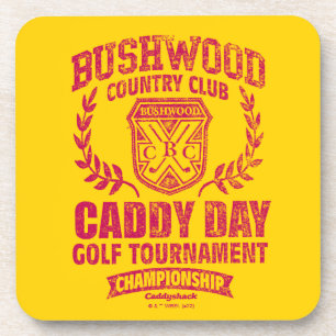 Caddyshack   Bushwood Country Club Caddy Day Golf Getränkeuntersetzer