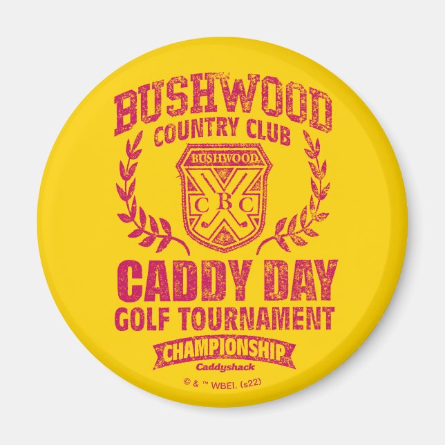 Caddyshack | Bushwood Country Club Caddy Day Golf Magnet (Vorne)