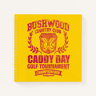 Caddyshack   Bushwood Country Club Caddy Day Golf Notizbuch