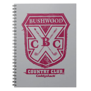Caddyshack Bushwood Country Club Wappen Notizblock