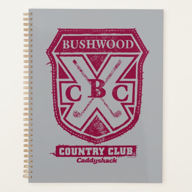 Caddyshack | Bushwood Country Club Wappen Planer (Vorderseite)