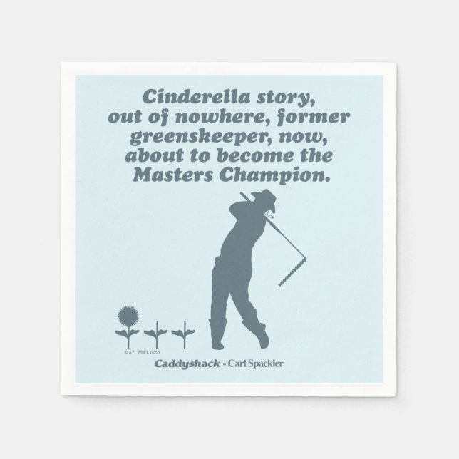 Caddyshack | Cindrella Story Serviette (Vorderseite)