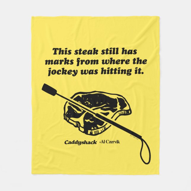 Caddyshack | Dieser Steak hat immer noch Markierun Fleecedecke (Vorderseite)