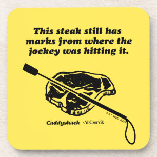 Caddyshack Dieser Steak hat immer noch Markierun Getränkeuntersetzer