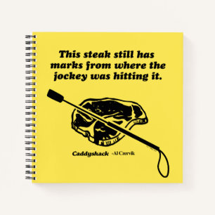 Caddyshack Dieser Steak hat immer noch Markierun Notizbuch