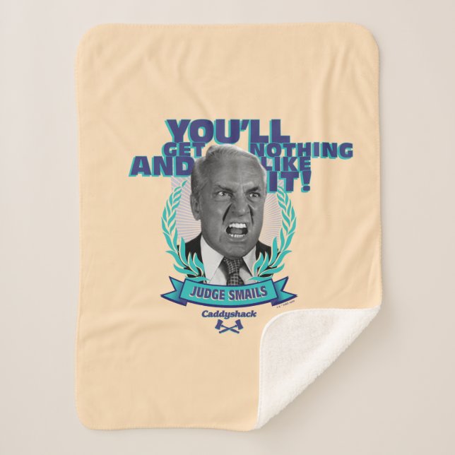 Caddyshack | Du wirst nichts bekommen und es mögen Sherpadecke (Vorderseite)