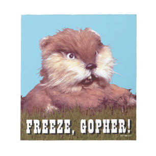 Caddyshack   Freeze, Gopher! Notizblock