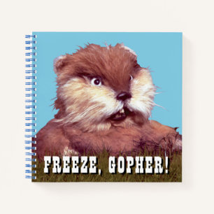 Caddyshack   Freeze, Gopher! Notizbuch