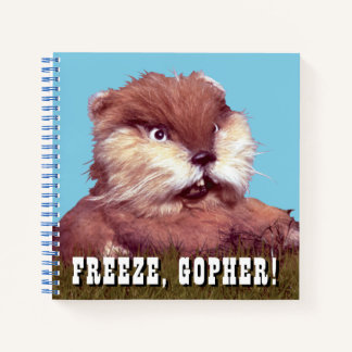 Caddyshack | Freeze, Gopher! Notizbuch