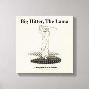 Caddyshack Großer Hitter, der Lama Leinwanddruck