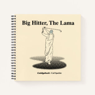 Caddyshack Großer Hitter, der Lama Notizbuch