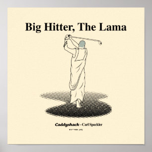 Caddyshack Großer Hitter, der Lama Poster
