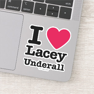 Caddyshack I Liebe Lacey Underall Aufkleber