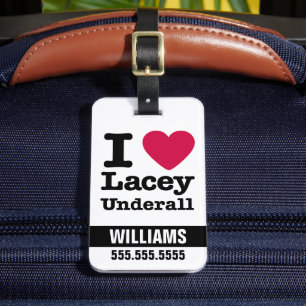 Caddyshack   I Liebe Lacey Underall Gepäckanhänger