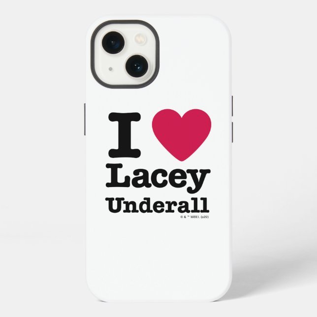 Caddyshack | Ich liebe Lacey Underall iPhone Hülle (Rückseite)