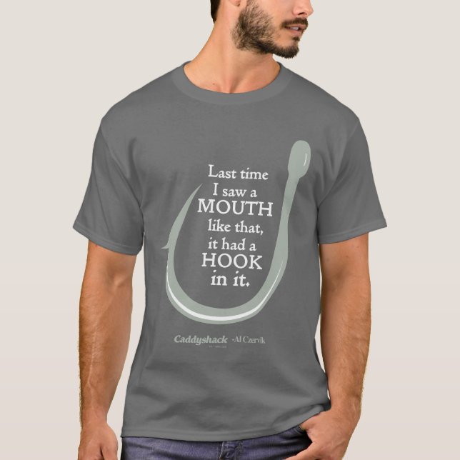 Caddyshack | Letztes Mal sah ich so einen Mund T-Shirt (Vorderseite)