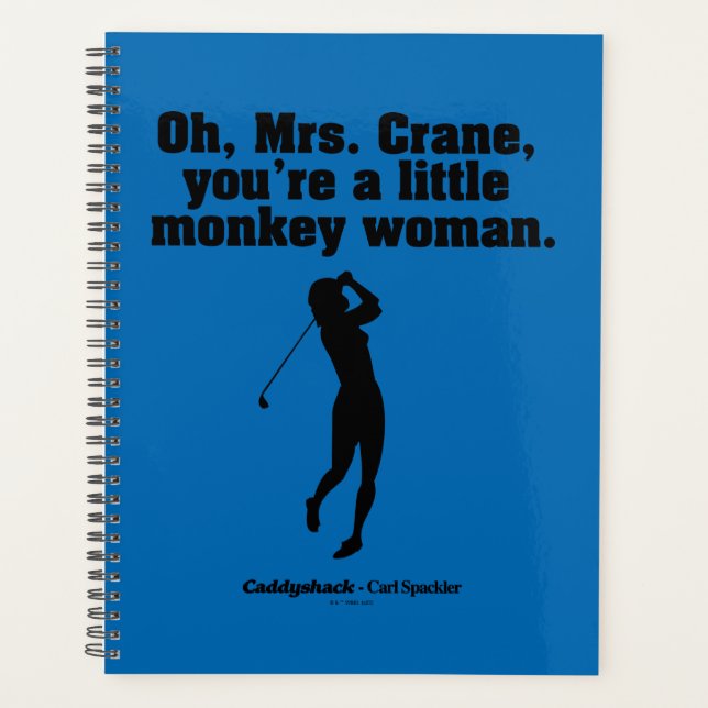 Caddyshack | Oh Mrs. Crane Planer (Vorderseite)
