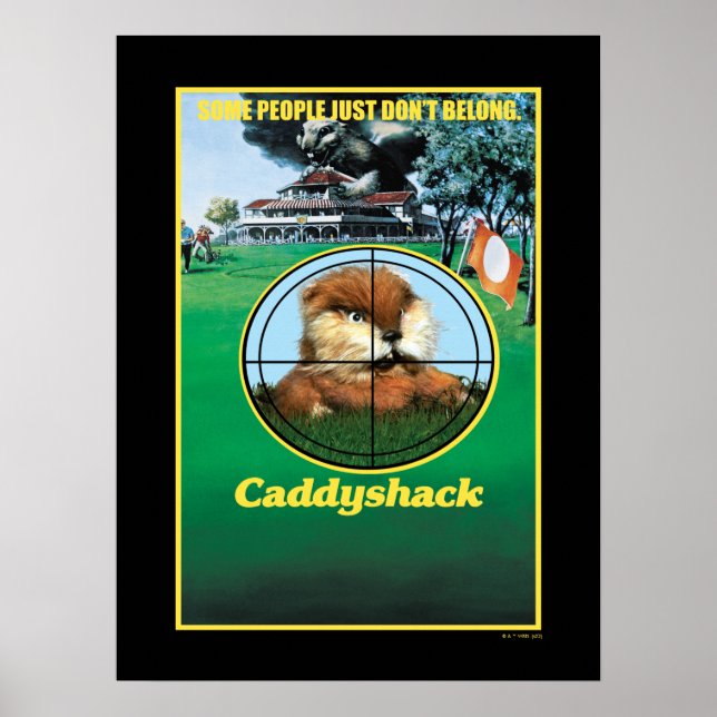 Caddyshack Poster (Vorne)