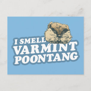 Caddyshack Riech Varmint Poontang Postkarte