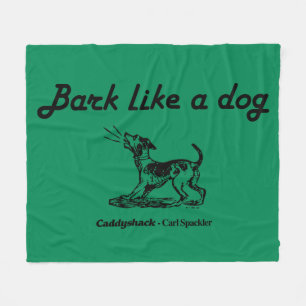 Caddyshack Rinde wie ein Hund! Fleecedecke