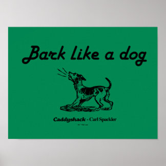 Caddyshack | Rinde wie ein Hund! Poster