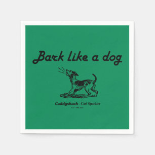 Caddyshack Rinde wie ein Hund! Serviette