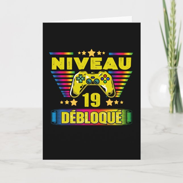 Cadeau 19 an alljährlicher Gameboard 19 Karte (Vorderseite)