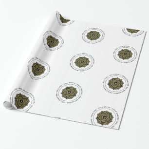 Cadeau 5 Papier à enveloppement solaires