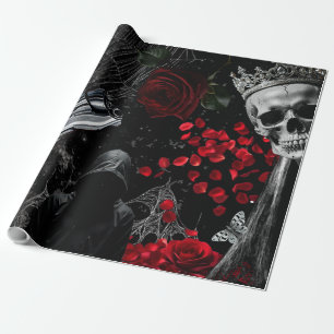 Cadeau 60 lb Enveloppement Papier Rouleau Haunting Adelin