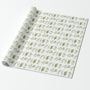 Cadeau 6 HERBES FRAÎCHES Papier à envelopper