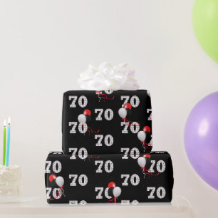 Cadeau 70e Anniversaire Bouquet Bouquet Papier d'envelopp