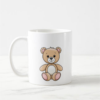 Cadeau à la Mug de l'ours en peluche mignon