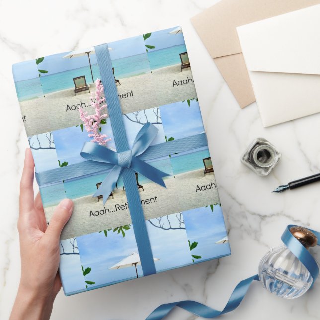 Cadeau Aaah... papier d'emballage de retraite (Cadeaux)