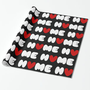 Cadeau Accueil C'Est Là Que Le Coeur Enveloppe Le Papier