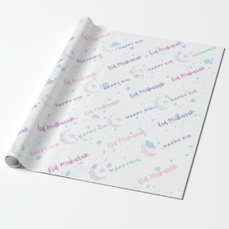Cadeau Aïd Moubarak / Joyeux papier enveloppant Aïd/Ramad