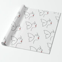 Ailes émergentes - Papier d'enveloppement de papil