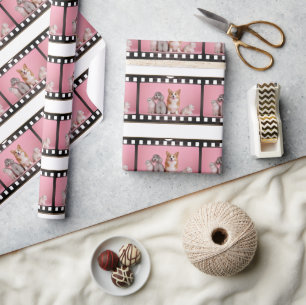 Cadeau Ajouter Photo Fun Film Strip Wrapper Papier
