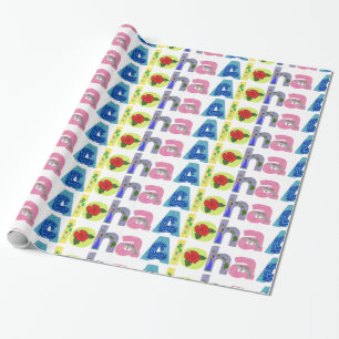 Cadeau Aloha papier d'emballage