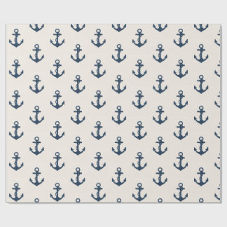 Cadeau Ancres de papier d'emballage pesé